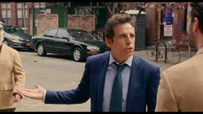 Can't you see?
You have my father's jacket, he has yours. - The Meyerowitz Stories