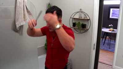 Can't take this. Stupid hair. God damn it. - The Circle