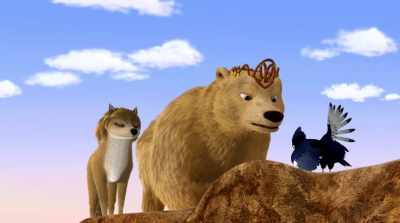 Canue's fine. She's waiting
with the bear army - Alpha & Omega: Journey to Bear Kingdom
