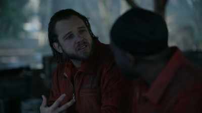 Cap thinks this whole
Sleeper story is far-fetched. - Fire Country