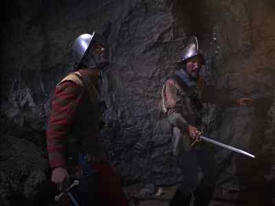 Capitan, we must leave the cave
while there's still time... - The Time Tunnel