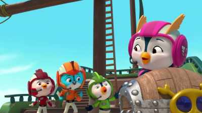 [Cap'n Dilly groans] - Top Wing