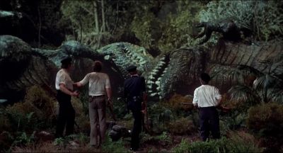 Caprona has damn little respect for guns Mr Tyler - The Land That Time Forgot