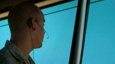CAPT. BOWEN: So today, what
we're going out there to do
is intercept the eclipse. - One Strange Rock