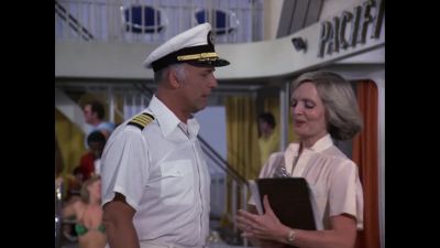 Captain:
Ah, there you are, miss De
marzo..... - The Love Boat