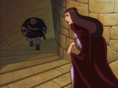 Captain! Captain!
The Vikings, Captain. We are attacked. - Gargoyles