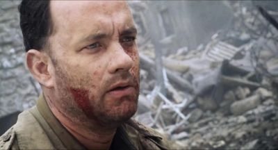 Captain, get behind something! - Saving Private Ryan