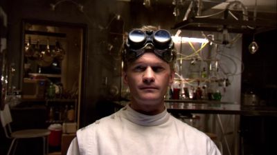 Captain Hammer threw a car at my head - Dr. Horrible's Sing-Along Blog