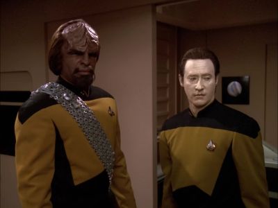 Captain, we have a problem.
Look at this. - Star Trek: The Next Generation