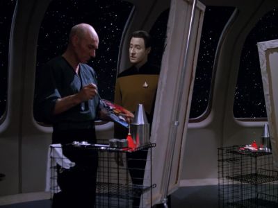 Captain, we have arrived
at Tanuga IV. - Star Trek: The Next Generation