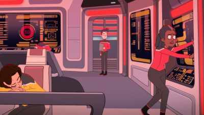 Captain, I just phasered
some Gelrakians? - Star Trek: Lower Decks