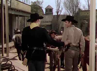 Captain, I'm obliged to you for
speaking' up for us back there - Kansas Raiders