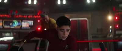 Captain Kirk has
beamed on board. - Star Trek: Strange New Worlds