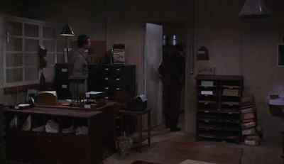 Captain Loring isn't in yet,
but he should be here anytime. - The Sergeant
