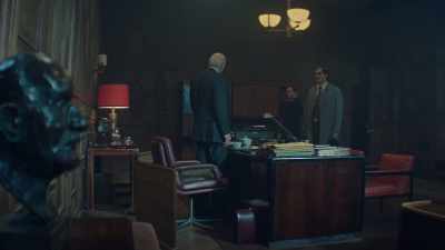Captain Meadows,
meet Mr. Raphael. - The Little Drummer Girl