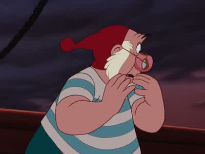 Captain, no splash. - Peter Pan
