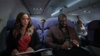 CAPTAIN, ON P.A.:
WE WILL BE DIVERTED - Tyler Perry's The Oval