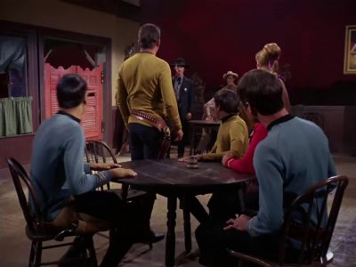Captain, since
we have seen that death - Star Trek