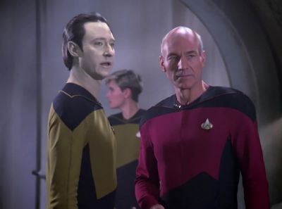 Captain, the Admiral
is definitely incorrect. - Star Trek: The Next Generation