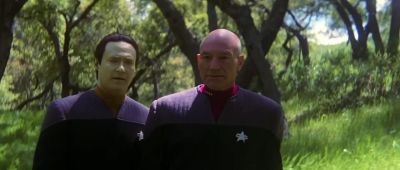 Captain the boy is afraid of me lt's nothing personal Data - Star Trek: Insurrection