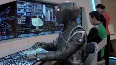 Captain,
the Bruidians have arrived, - The Orville