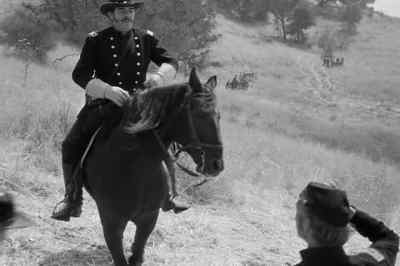 Captain, the Rebs
are on that hill over there. - The Red Badge of Courage