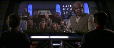 Captain the Son'a crew would like to negotiate a cease fire - Star Trek: Insurrection