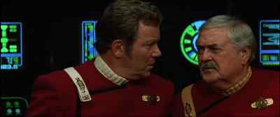 Captain, is there something wrong
with your chair? - Star Trek: Generations