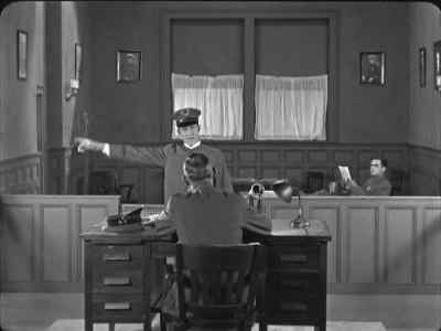 "Captain, there's a thousand
cattle roaming the streets!" - Go West