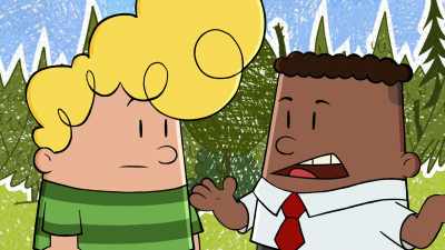 Captain Ultrapants is like putting pie
on a cake, on a cookie, - The Epic Tales of Captain Underpants