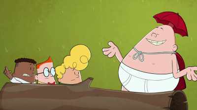 -Captain Underpants, group hug!
-I was gonna do that anyway. - The Epic Tales of Captain Underpants