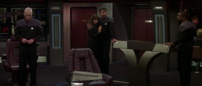 Captain we're being hailed - Star Trek: Nemesis