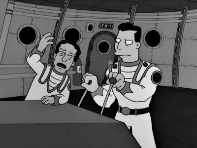 Captain, we've been attacked
by some sort of force ray. - The Simpsons