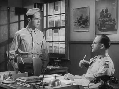 Captain, what about this
training film tomorrow morning? - At War with the Army