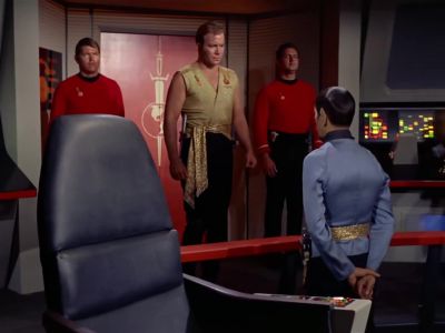 Captain, you've placed yourself
in a most grave position. - Star Trek