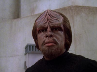 Captain's log, supplemental.
Our search for Worf was cut short - Star Trek: The Next Generation
