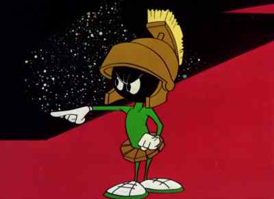 CAPTURE THAT CREATURE
AND RETURN THE ALUDIUM PU-36
EXPLOSIVE SPACE MODULATOR. - The Bugs Bunny/Road Runner Movie
