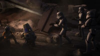 - Capture the droid.
- We need its memory bank. - Star Wars Rebels