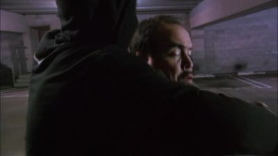 [ Car alarm beeps ] - Dexter