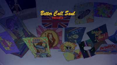 [Car alarms blaring] - Better Call Saul Presents: Slippin' Jimmy