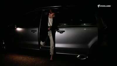 (CAR DOOR CLICKS OPEN) - Stacey Dooley Sleeps Over