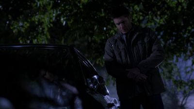 [ Car door closes ] - Supernatural