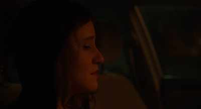 [car door slams]
[melancholy music] - Our Father