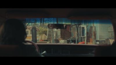 - [car doors open]
- [♪ muffled rap music playing] - Under the Bridge