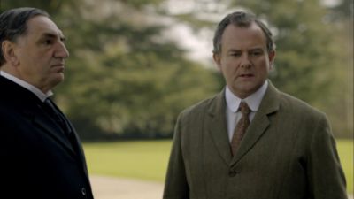 (car drives off) - Downton Abbey