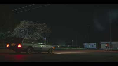 (car driving then stopping) - Black Snow
