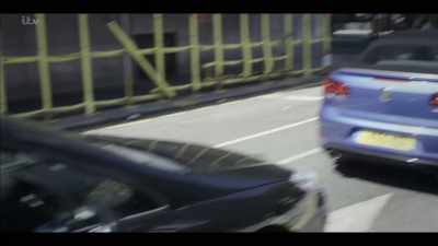 CAR HORN BLARES - Hatton Garden