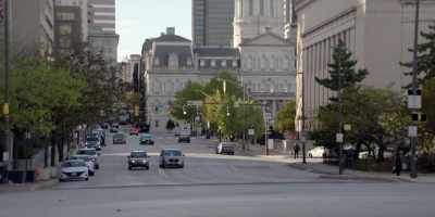 - [CAR HORN BLARING]
- [SIRENS WAILING] - We Own This City