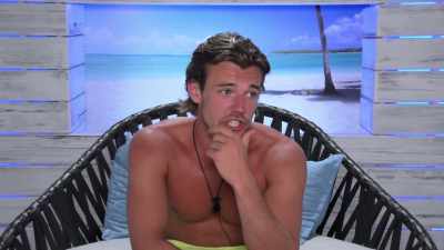 CARA: Do you wanna be...
TERRY: "I ain't shy." - Love Island