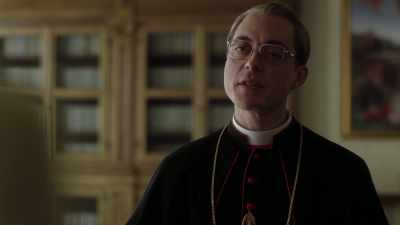 Cardinal Spencer is
a conservative, a moderate one, - The Young Pope
